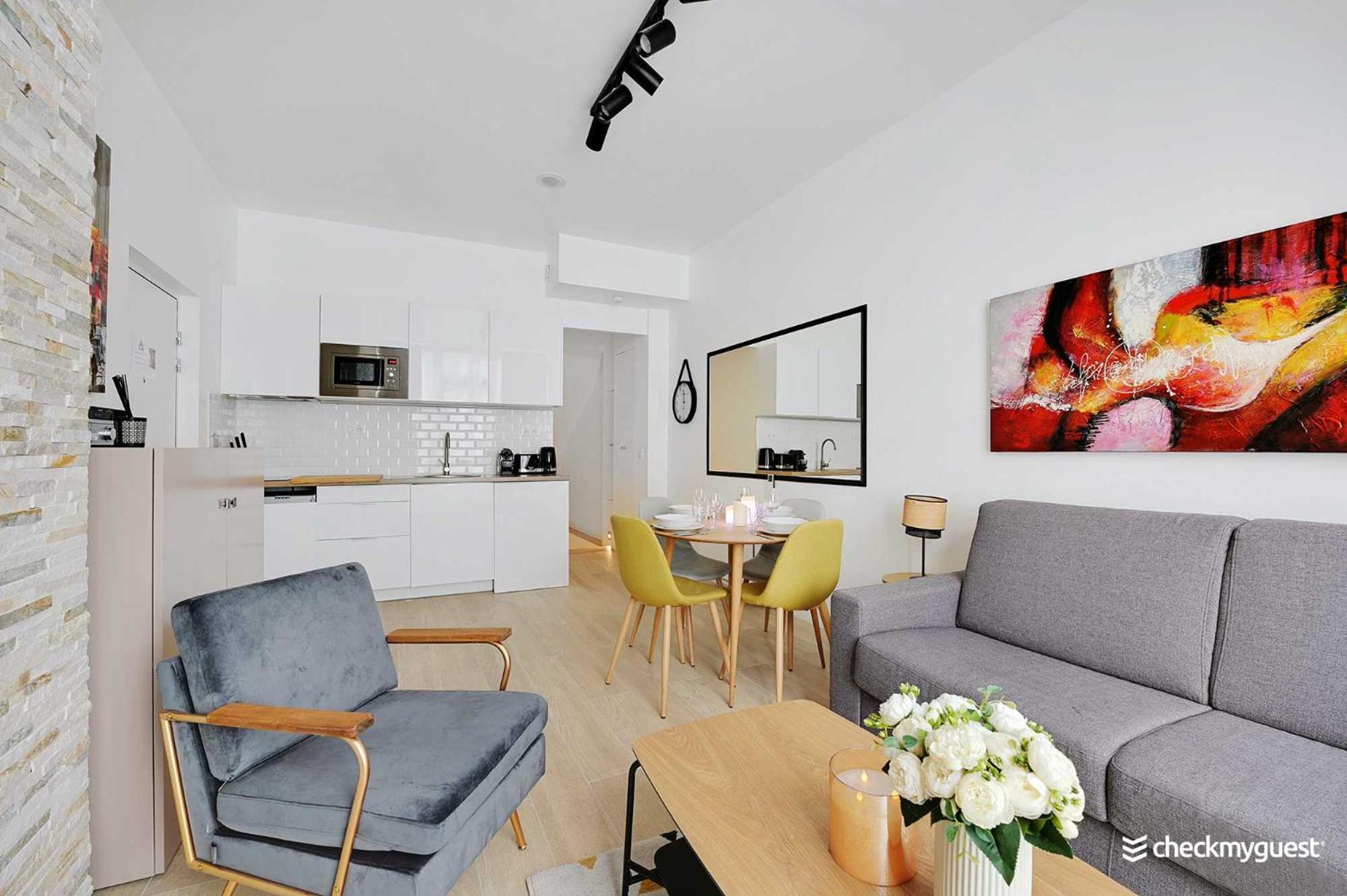 Intimate Apartment With Air Conditioner & Jacuzzi 2Br 6P Montmartre Париж Экстерьер фото